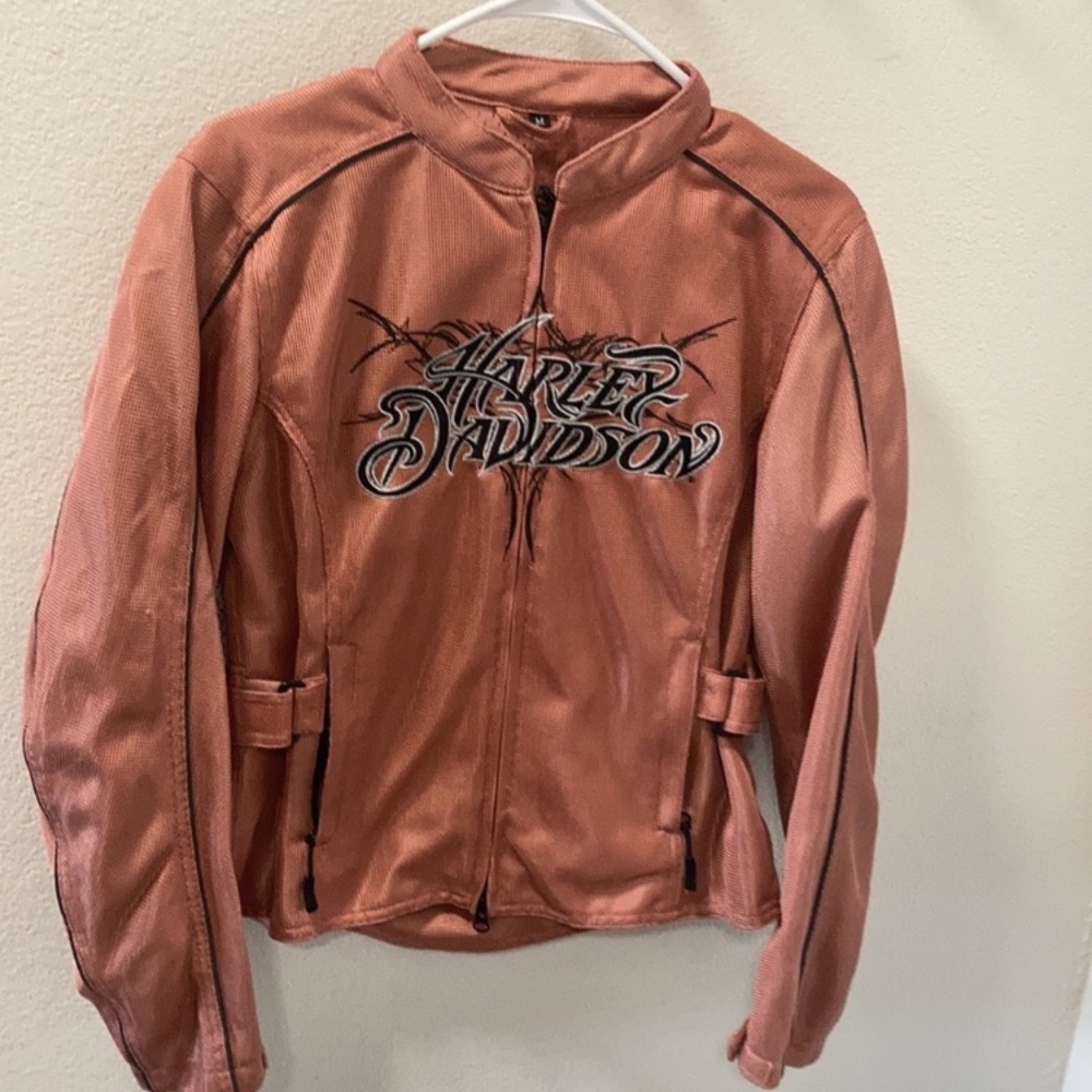 Harley Davidson Tattoo Mesh Jacket Size Medium